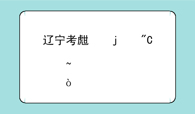 辽宁考生的成绩要上那查询？