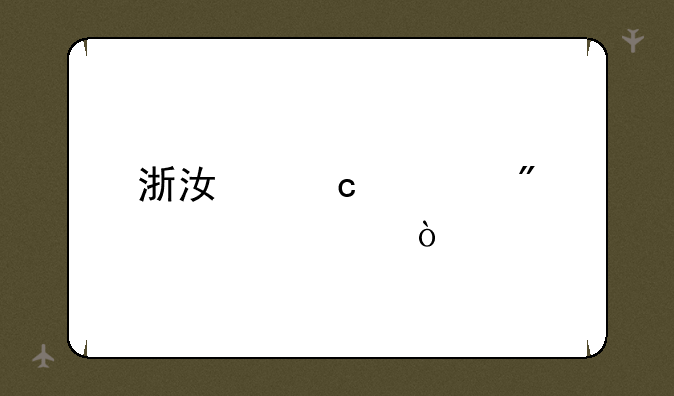 浙江高考制度详解？